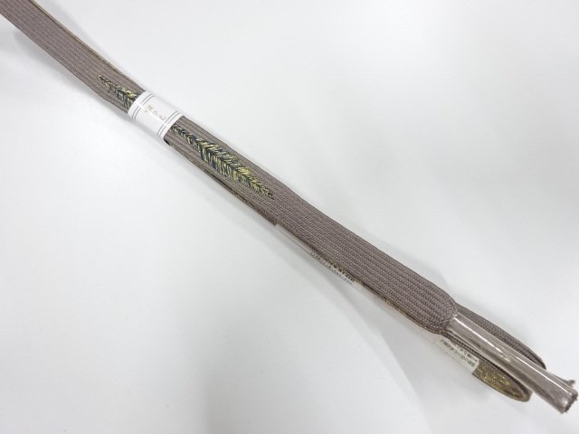 JAPANESE KIMONO / UNUSED KOREI HAND-TIED OBIJIME